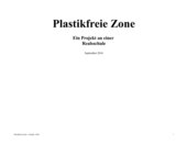 Projekt: Plastikfreie Zone