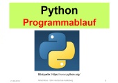 Python – Allgemein - Programmablaufkonstrukte und Programmablaufpläne