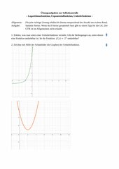 Sternchenaufgaben - Umkehrfunktionen, Logarithmus und Exponentialgleichungen