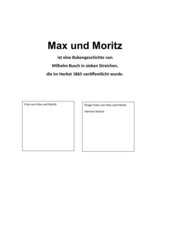 Max + Moritz-Vorwort + Vierter Streich