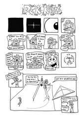 Der Kreis (Geometrie Kl. 6) als Comic
