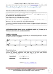 Versetzungszeichen / Vorzeichen – gemischte Übungen 1.23 Arbeitsblatt+Lösung+Erklärvideo
