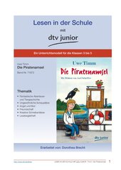 Unterrichtsmodell zum Kinderbuch von Uwe Timm ›Die Piratenamsel‹