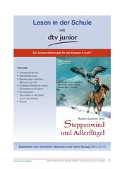 Unterrichtsmodell zum Kinderbuch von Xavier-Laurent Petit ›Steppenwind und Adlerflügel‹