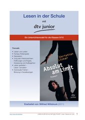 Unterrichtsmodell zum Jugendbuch von Christian Linker ›Absolut am Limit‹