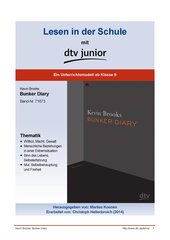 Unterrichtsmodell zum Jugendbuch von Kevin Brooks ›Bunker Diary‹