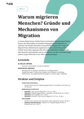 Warum migrieren Menschen? Gründe und Mechanismen von Migration