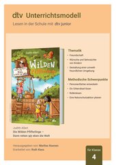 Unterrichtsmaterial zum Kinderbuch von Judith Allert ›Die wilden Pfifferlinge – Dann retten wir eben die Welt!‹