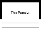 active - passive