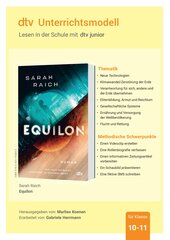 Unterrichtsmaterial zum Jugendbuch von Sarah Raich ›Equilon‹