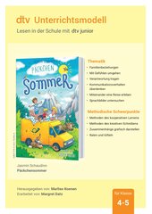 Unterrichtsmaterial zum Jugendbuch von Jasmin Schaudinn ›Päckchensommer‹