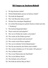 20 Fragen zum Bundesland Sachsen-Anhalt (mit Lösungsvorschlag)