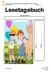 Welttag des Buches 2025 - Cool wie Bolle | inklusives Lesetagebuch mit Hilfen