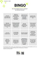 Medien-Bingo | Reflektion Mediennutzung