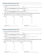 ggT über Teilermenge und Primfaktorenzerlegung