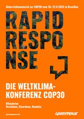 Rapid Response: Aktuelles Unterrichtsmaterial zur Weltklimakonferenz COP30