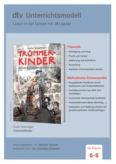 Unterrichtsmaterial zum Jugendbuch von Frank Schwieger ›Trümmerkinder – Wie wir die Nachkriegszeit erlebten‹