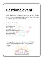 Ein Event planen Gestione eventi B1