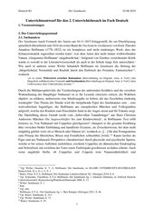 Unterrichtsentwurf 11. Klasse 