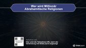 Wer wird Millionär - Religionen