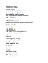 Begleitmaterial zum Hörspiel in einfacher Sprache: Das Geheimnis im Pausenhof