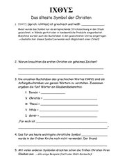 Das Fisch-Symbol und die frühen Christen