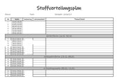 Stoffverteilungsplan Baden-Württemberg 26/27