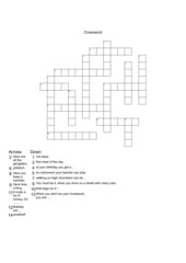 Crosswordpuzzle