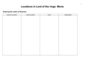 Filmanalyse Lord of the Rings - Moria