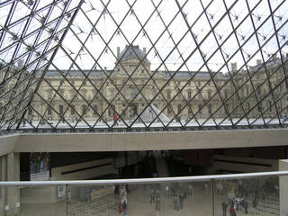 Louvre entrée - Paris, Frankreich, civilisation, Louvre, Museen