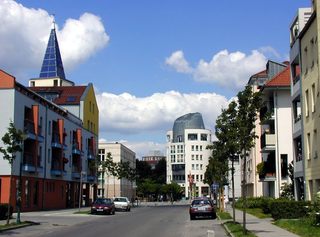 Das Kirchsteigfeld in Potsdam - Architektur, Potsdam, Kirchsteigfeld, Stadtteil, Krier-Kohl, Blockrandbebauung
