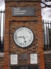 24-Stunden Uhr Greenwich - Greenwich, London, 24-Stunden-Uhr, Royal Observatory, Shepherd Gate Clock, 24-hour-clock