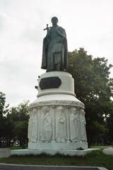 Pskow-Denkmal der Schutzpatronin Olga - Russland, Olga, Denkmal, Schutzpatron, Schutzheiliger, Architektur