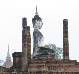 Buddha-Statue#2 - Ethik, Weltreligionen, Buddhismus, Buddha, Südostasien, Thailand, Königreich Sukhothai