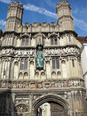 Canterbury Cathedral#1 - England, Canterbury, cathedral, Kathedrale, Eingang, entrance, Weltkulturerbe, UNESCO