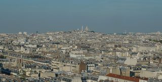 Sacré Coeur - Paris, Frankreich, Montmartre, Stadtbezirk, Basilika, SacreCoeur, Kirche, Wallfahrtskirche, Sakralbau