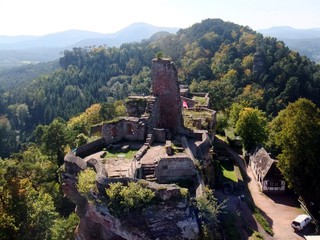 Burg Altdahn #3 - Burg, Mittelalter, Pfalz, Architektur, Sandstein