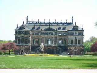 Dresden - Palais im Großen Garten - Palais, Garten, Dresden, Lustschloss, Schloss, Park, Garten, Sachsen, Architektur