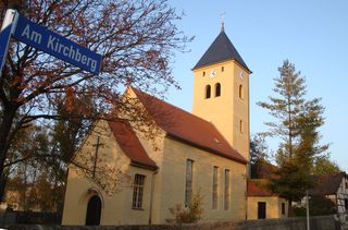 Kirche St. Peter in Gera-Leumnitz#2 - Kirche, Kirchturm, Thüringen, Gera, Bauwerk, Gebäude, romanisch, Romanik