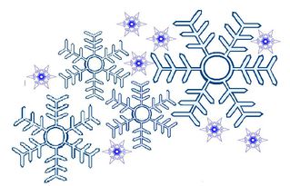 Schneeflocken#2 - Schneeflocken, Winter, winterlich, Schnee, kalt, Eis, Schneeflocke, Schneekristalle, Eiskristalle, schneien, Grafik, Schneestern, Eiskristall, Schneekristall