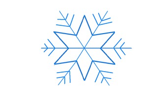 Schneestern#3 - Schneeflocke, Schneekristalle, Eiskristalle, Schneestern, schneien, Winter, winterlich, Schnee, kalt, Eis, Grafik, Einzahl, Singular, Eiskristall, Schneekristall