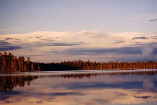 Natur - Natur, Wald, See, spiegeln, Finnland, Lappland, Spiegelbild