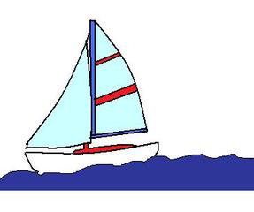 Segelboot - Segel, Segelboot, Wassersport, Urlaub, Meer, Sport, Anlaut S, Dreieck, segeln