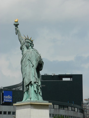 Statue de la liberté#1 - Paris, Statue de la liberté, Freiheitsstatue, Seine, Île des Cygnes, Bartholdi