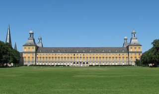 Bonn, Universität, Hauptgebäude - Bonn, Universität, Klassizismus, Südfassade, Südfassade, Kurfürstliches Schloss