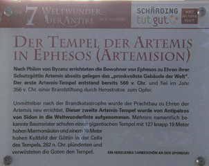 Die sieben antiken Weltwunder #3b - Tempel, Artemis, Erklärung