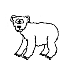 Bär - Bär, Braunbär, Grizzly, Meister Petz, bear, Pez, Wildtier, Zeichnung, Clipart