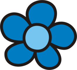 Blüte blau - Blütenblatt, Blütenblätter, Blume, Blumen, Garten, Wiese, Anlaut B
