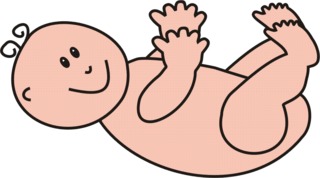 Baby - Baby, Säugling, klein, jung, strampeln, nackt, Anlaut B