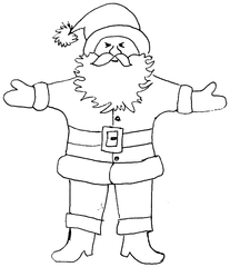 Weihnachtsmann#1 - Weihnachten, Weihnachtsmann, Christmas, Father Christmas, Santa Claus, Anlaut W, Wörter mit Doppelkonsonanten